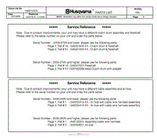 Husqvarna 125 L 2007 04 Parts Diagrams