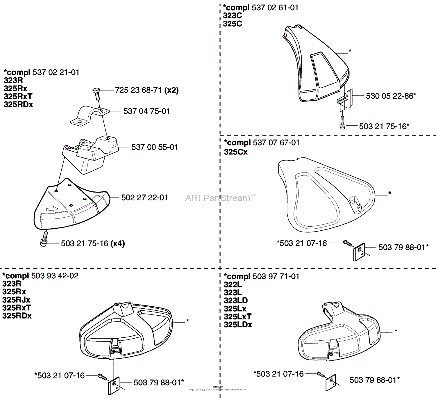 Husqvarna 323 L/LD (2002-01) Parts Diagram for Accessories (A)