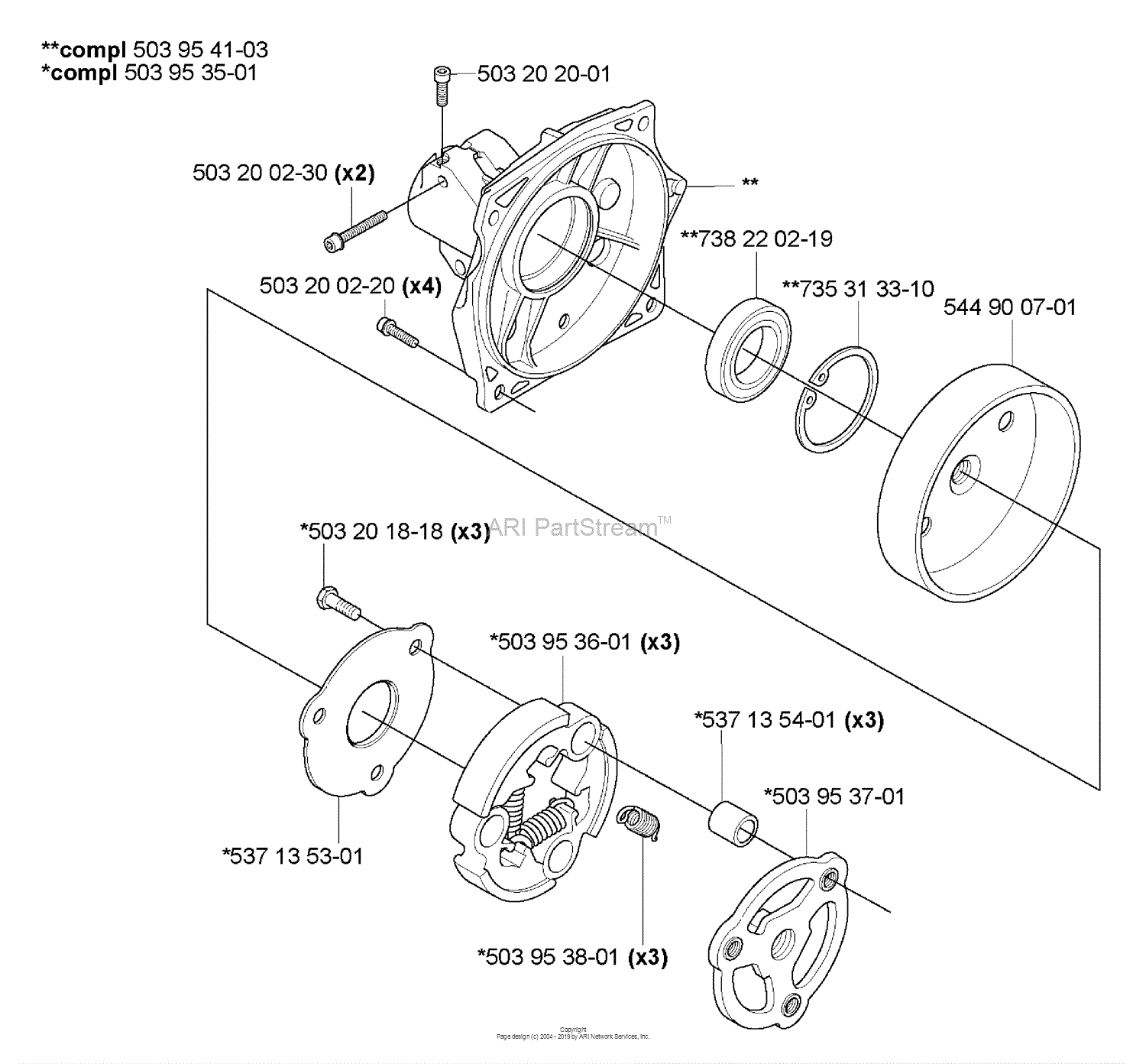 Debriyaj/Tambur için Parça ŞemasıDebriyaj/Tambur için Parça Şeması  