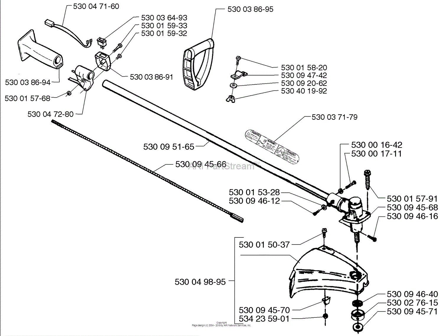 Husqvarna Mondo Mega Parts Diagram For Mondo Max Assembly