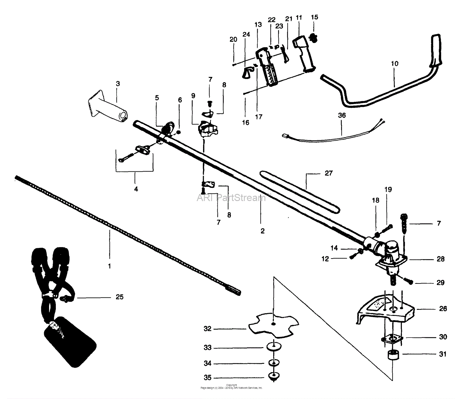 Husqvarna Mondo Mega (1997-06) Parts Diagrams