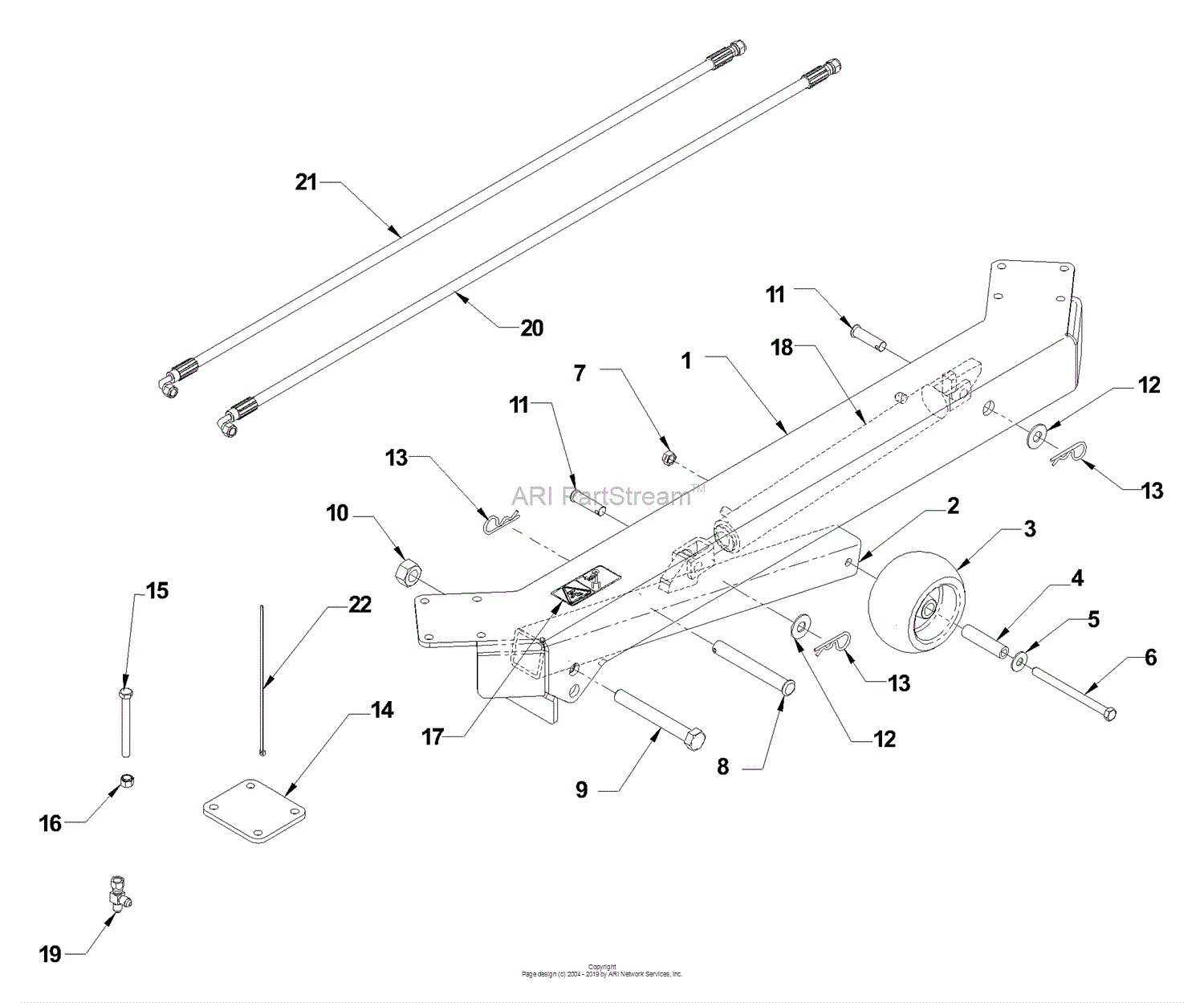 Husqvarna Maintenance Jack 539108201 (2003-03) Parts Diagram for ...