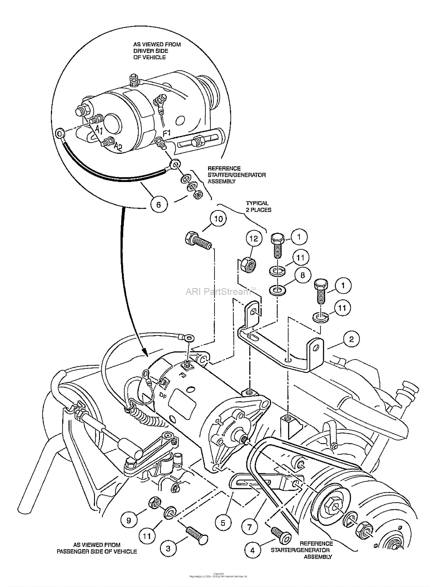 Husqvarna Huv 4210 Gxp 2005 06 Parts Diagram For Fe350 Startergenerator Mounting Gasline Vehicle