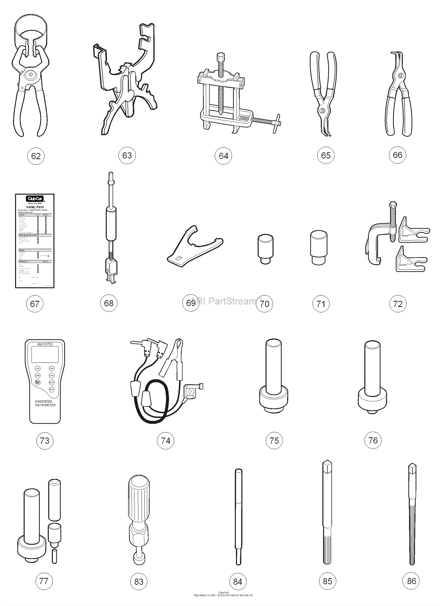 Husqvarna Huv 4210 Gxp 2006 11 Parts Diagram For Maintenance And Service Tools Part D