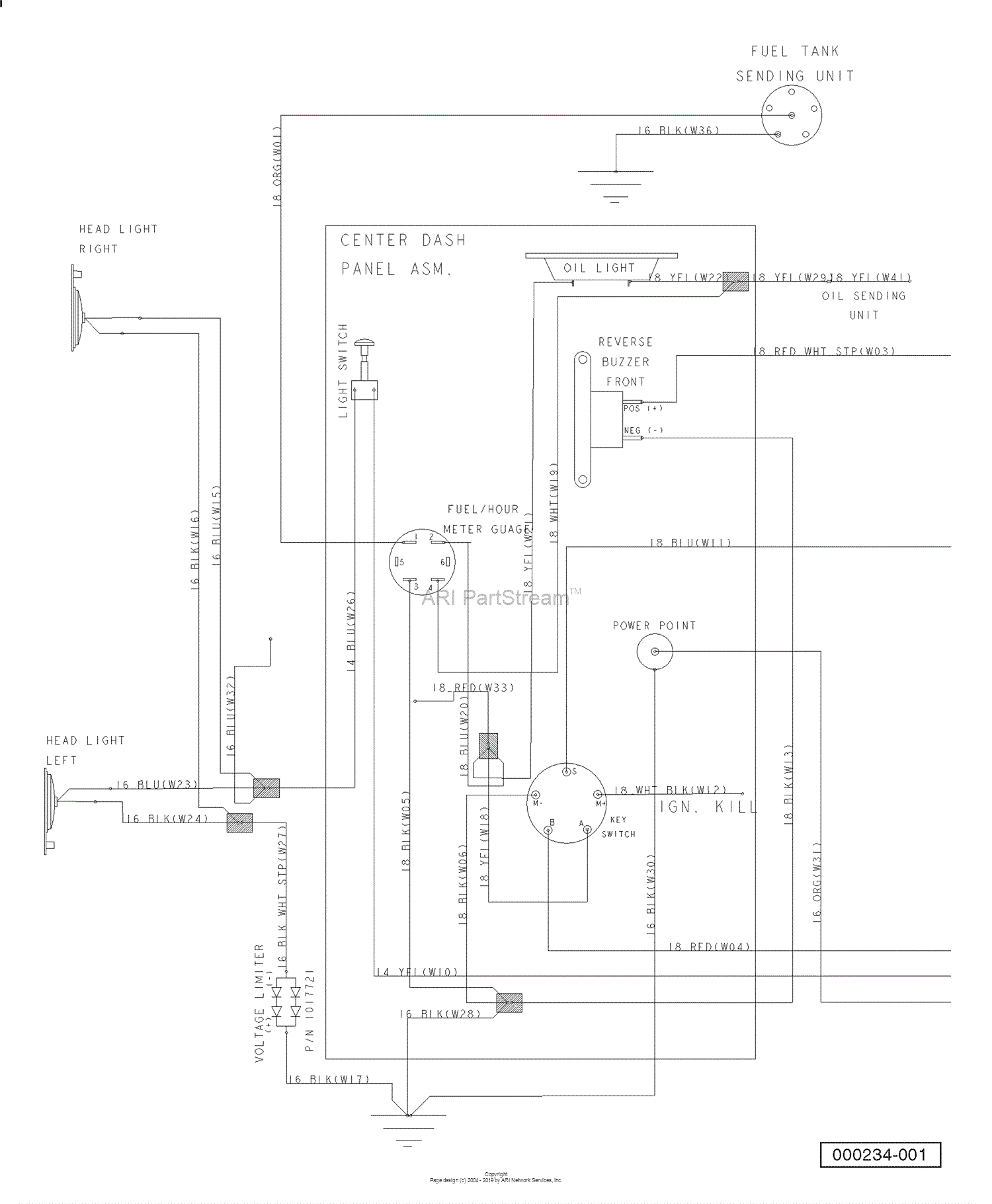 Husqvarna Huv 4210 Gxp 2006 11 Parts Diagram For Wiring Part A