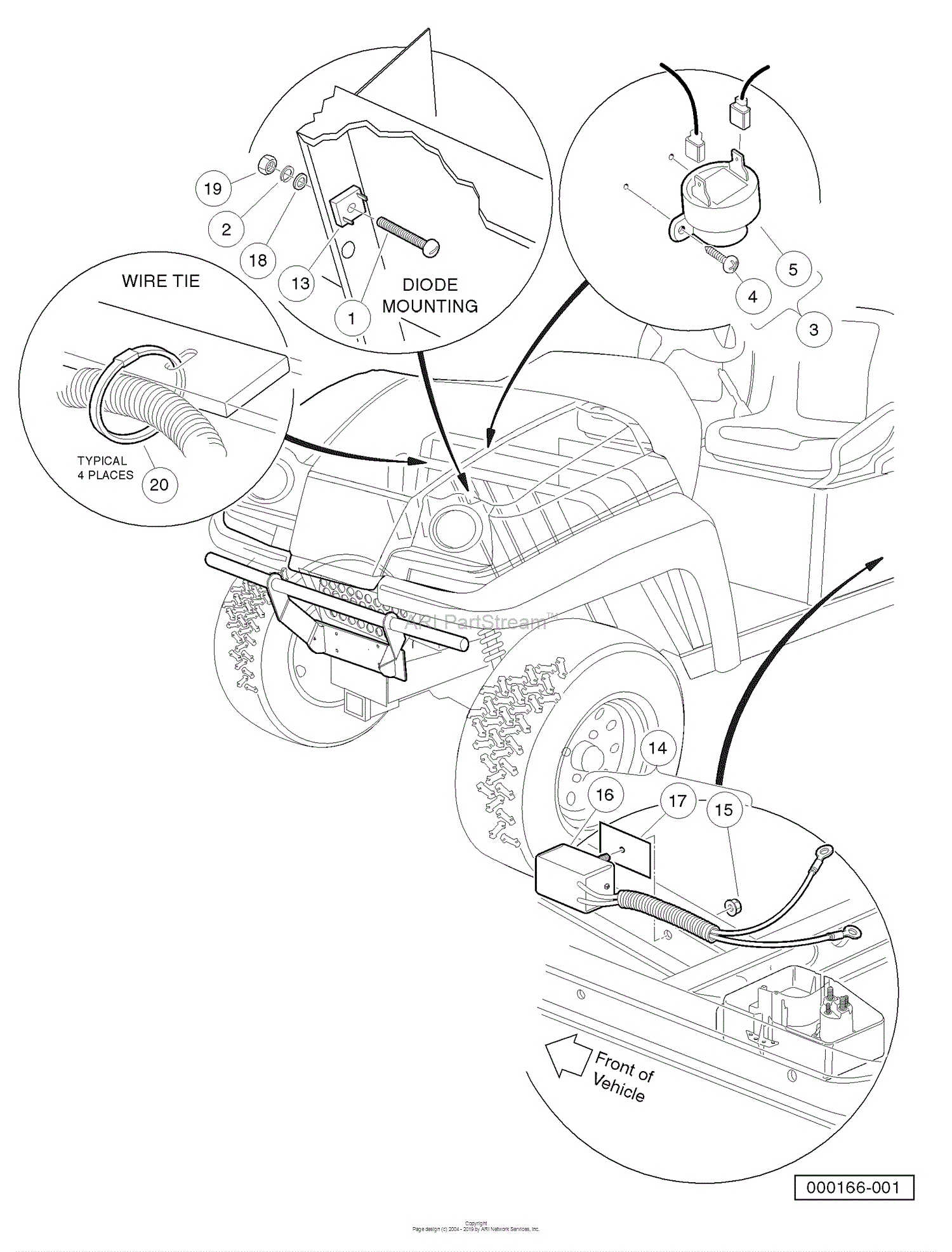 Husqvarna HUV 4213 (2006-11) Parts Diagram for Electrical Components ...