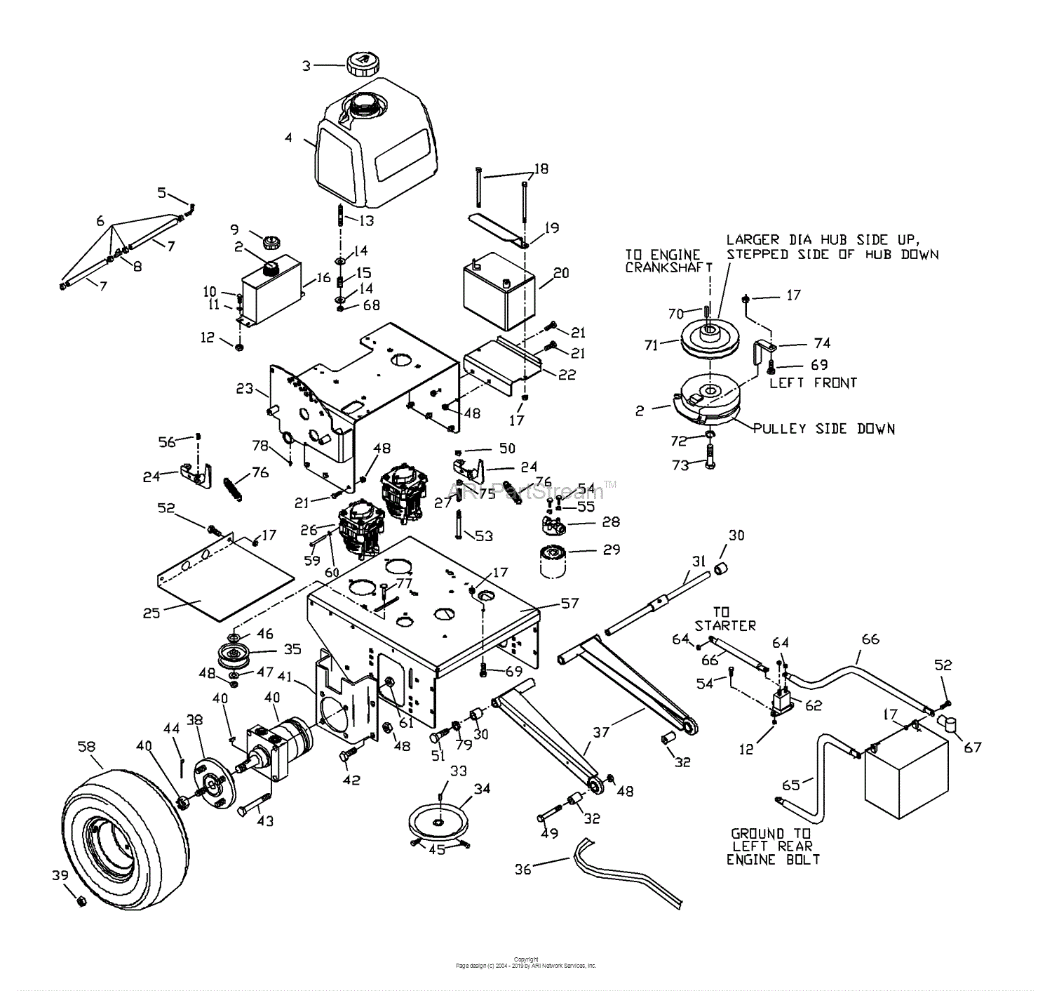 Husqvarna WHF 4818 ETS (968999129) (2002-02) Parts Diagram for Power ...