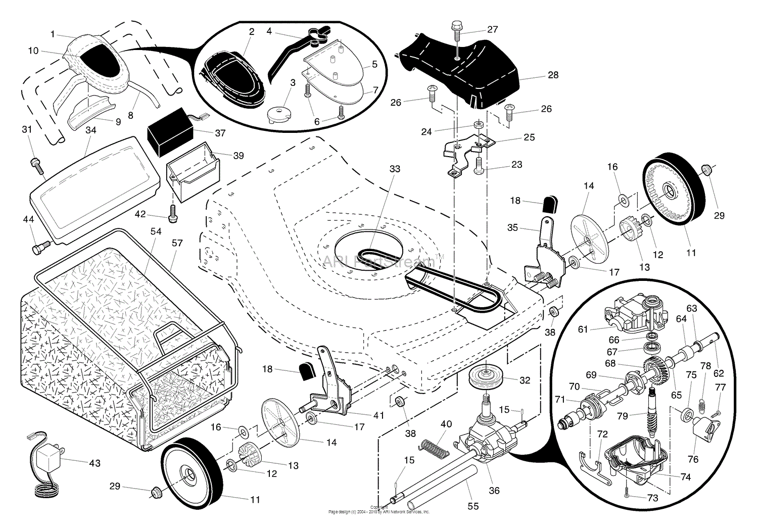 Husqvarna Hu675awd Parts Diagram