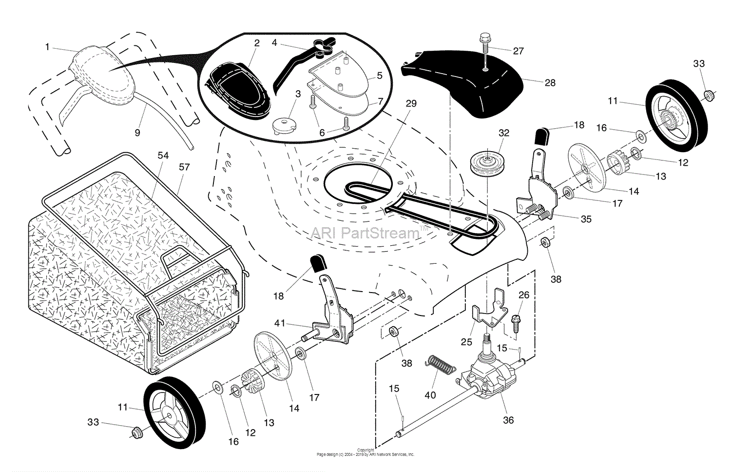 Husqvarna 7021 F 96143004200 2009 01 Parts Diagram For Repair Parts