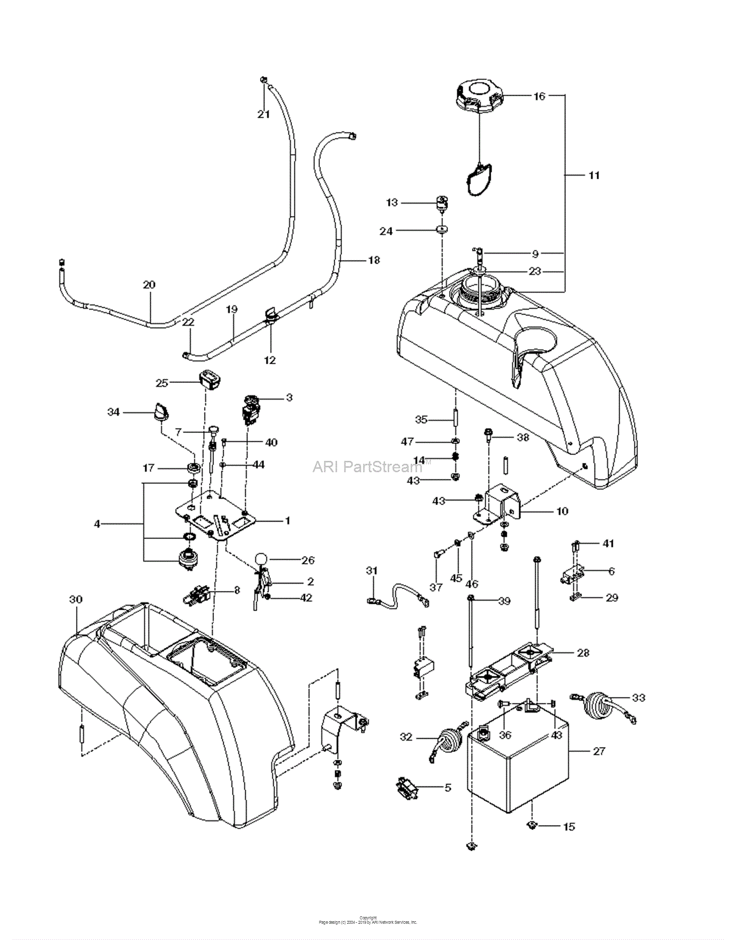 Husqvarna M-ZT52 BF - 967177003 (2013-01) Parts Diagram for IGNITION SYSTEM