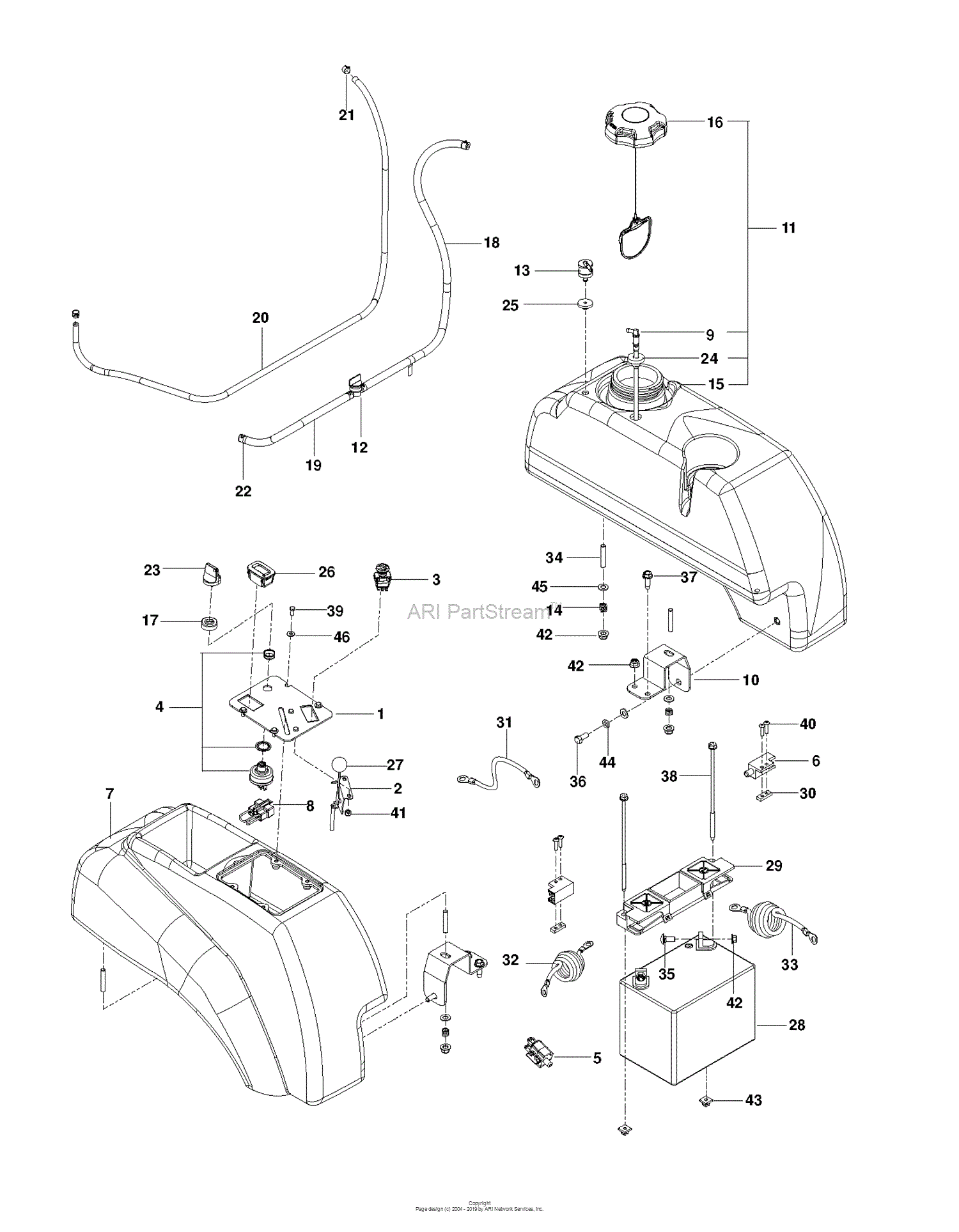 Husqvarna M-ZT61 - 967177002 (2012-08) Parts Diagram for ... fender support wiring diagrams 