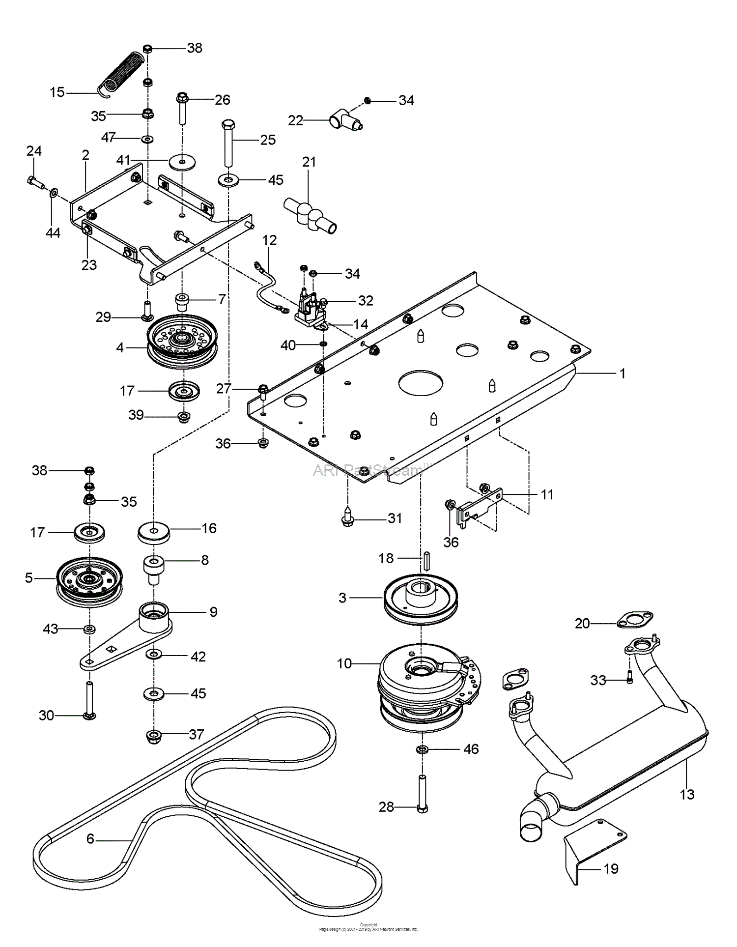 Husqvarna M-ZT61 - 967177007-01 (2016-11) Parts Diagram for ENGINE ...