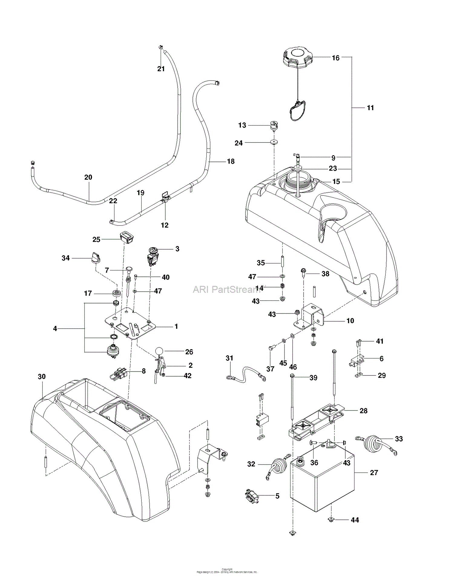 Husqvarna MZ 6128 BF - 966663702 (2012-09) Parts Diagram for IGNITION ...