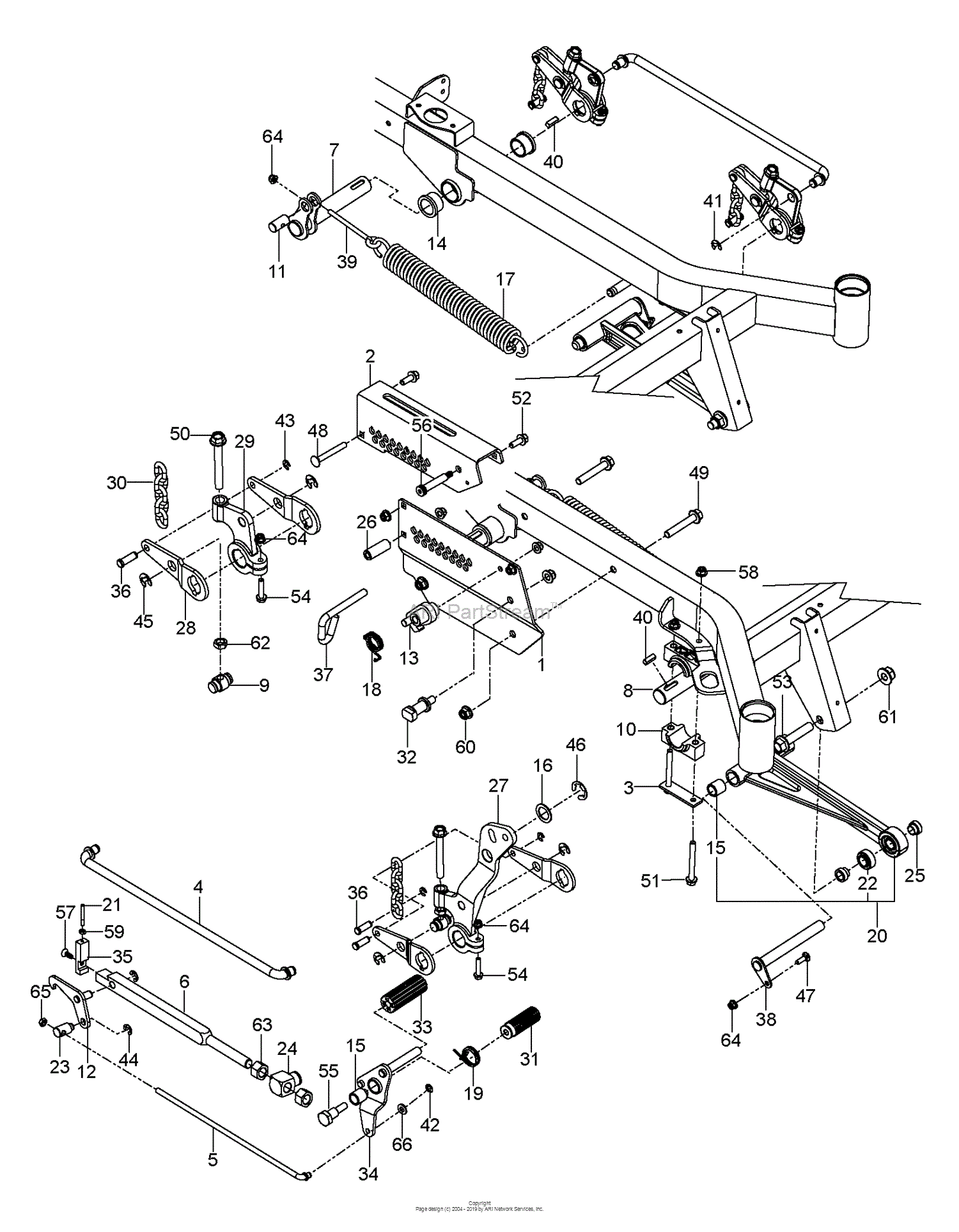 Husqvarna PZ 54 966614003 02 2016 12 Parts Diagram for MOWER