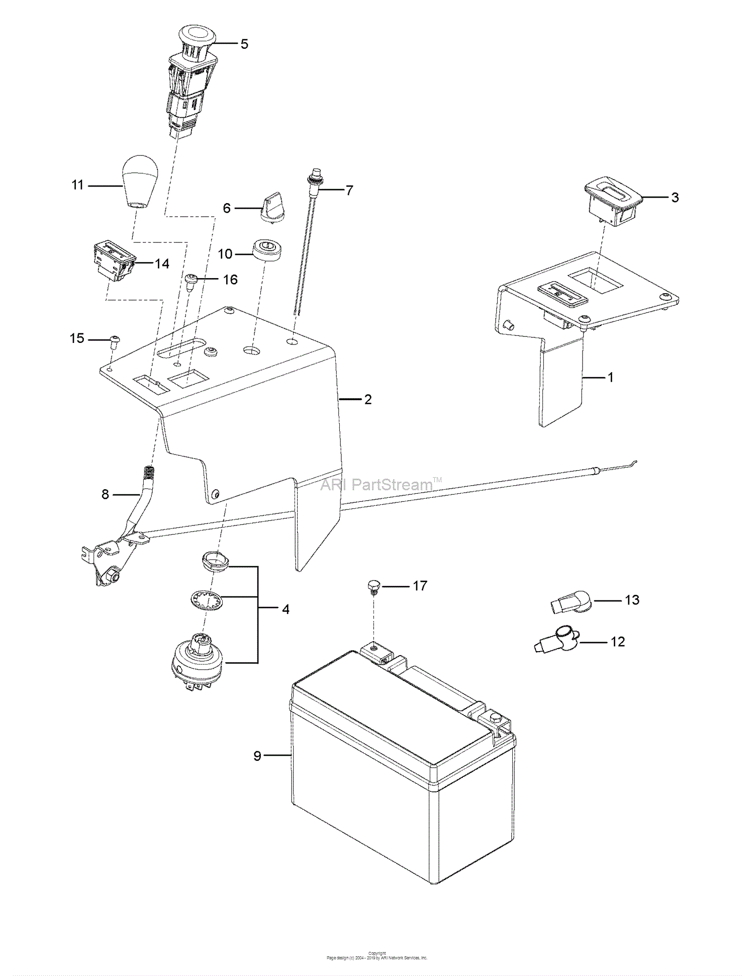 Husqvarna Z 554 - 967844301-00 (2017-09) Parts Diagrams