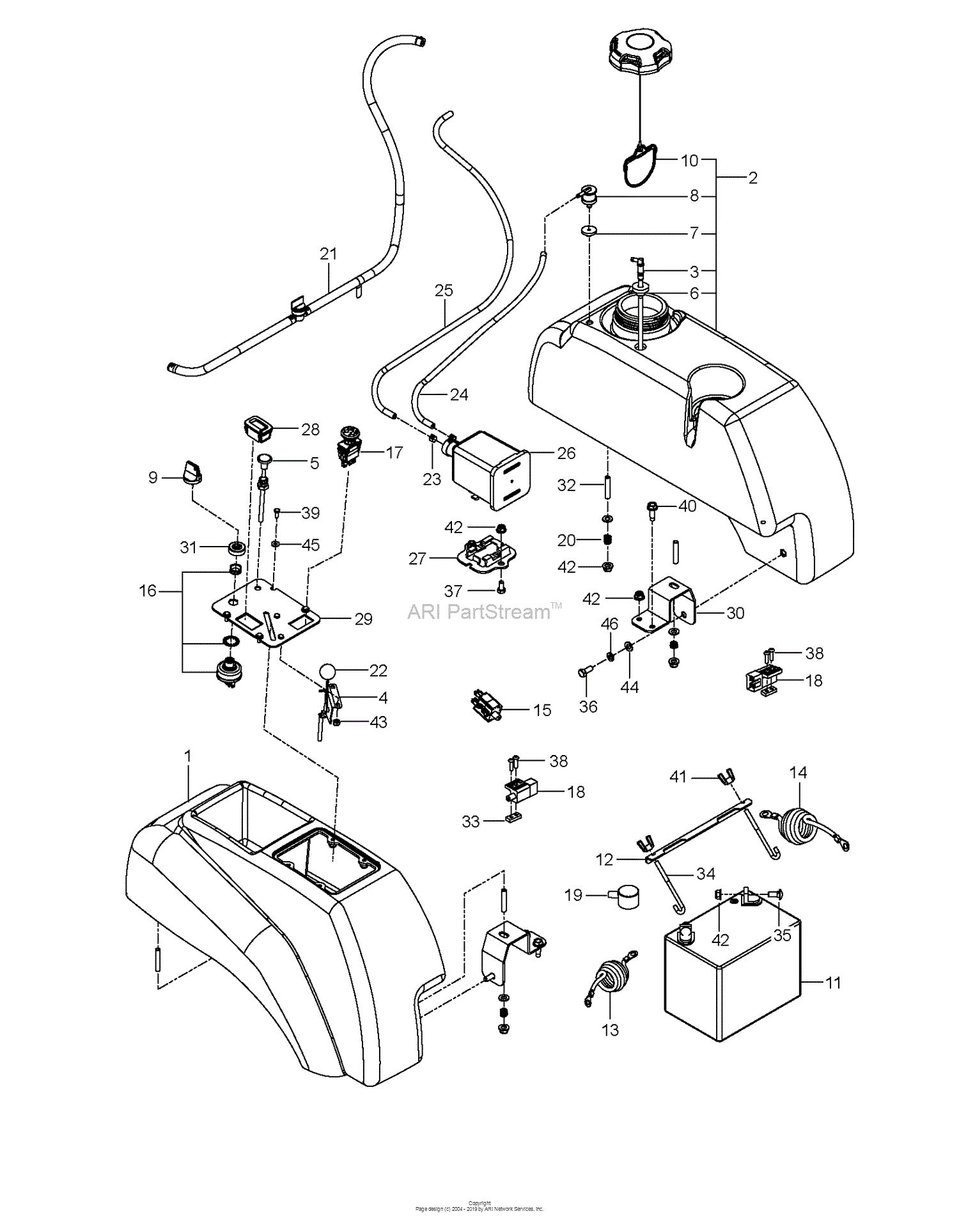 Husqvarna MZ 48 - 967262801-00 (2016-11) Parts Diagram for IGNITION SYSTEM