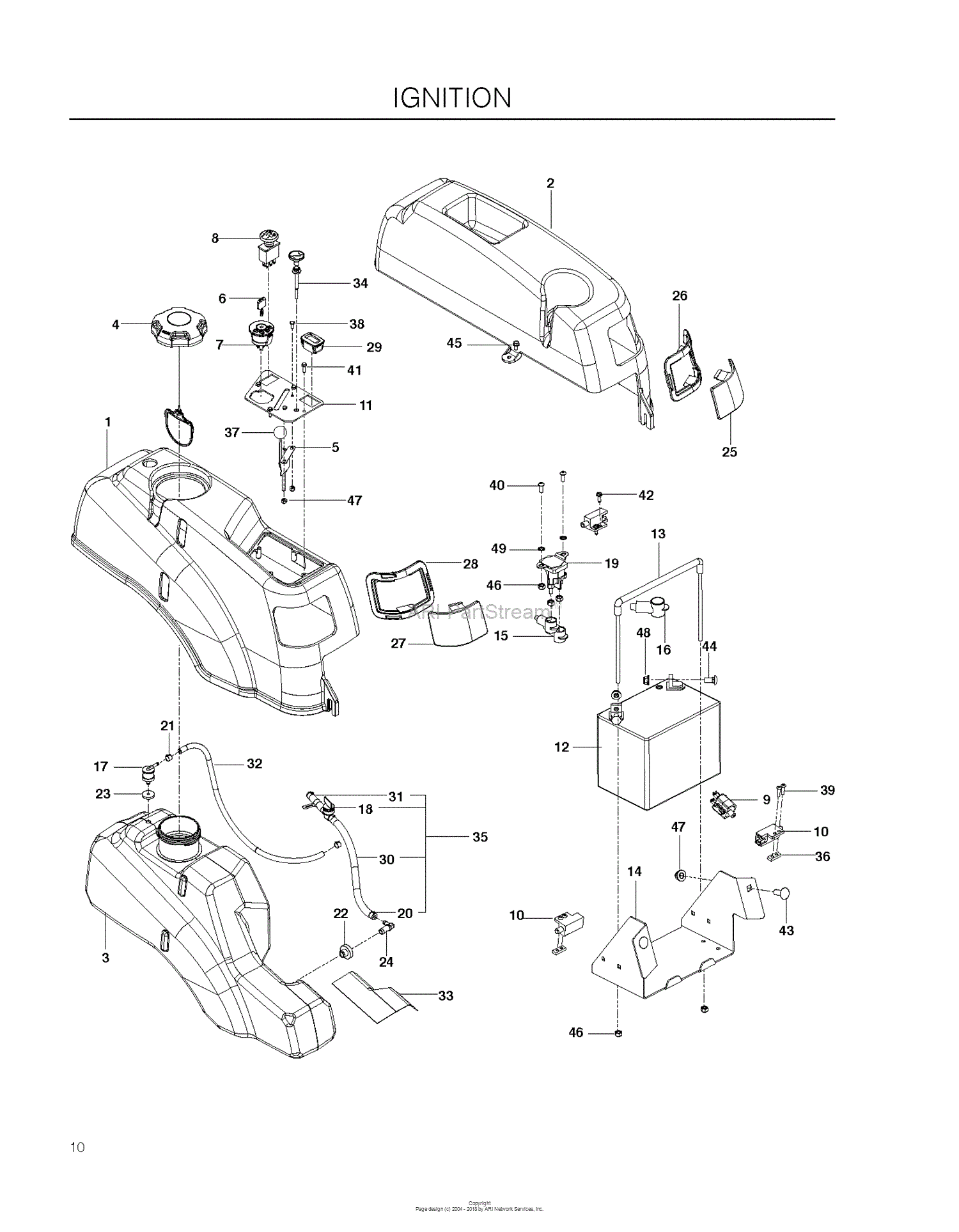 Husqvarna RZ 4623 - 967009801 (2013-05) Parts Diagram for ... kawasaki battery wiring diagram 
