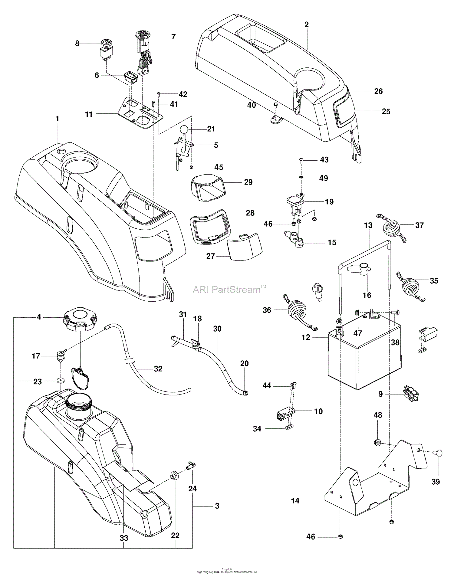 Husqvarna RZ 46i - 967277604 (2014-03) Parts Diagram for IGNITION SYSTEM