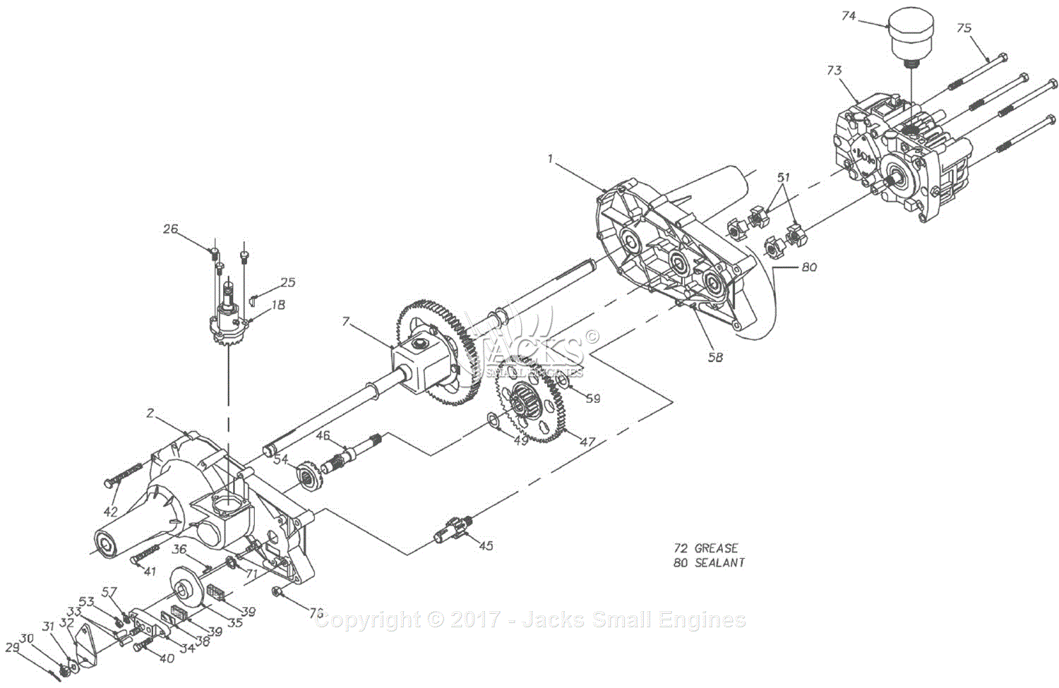 Hydro Gear 326768 Parts Diagrams