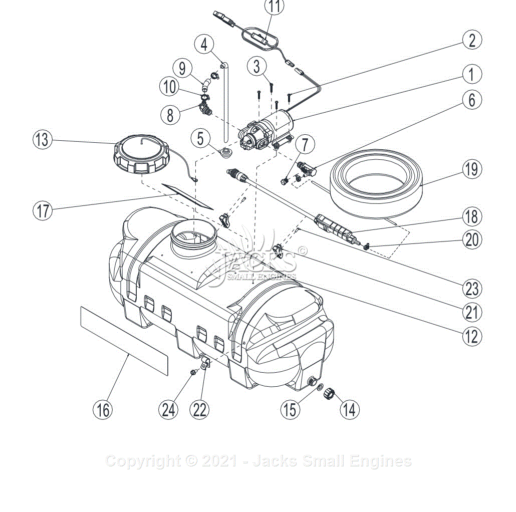 Ironton 99917 Parts Diagram For Exploded View 99916 99917 Rev D6 9629