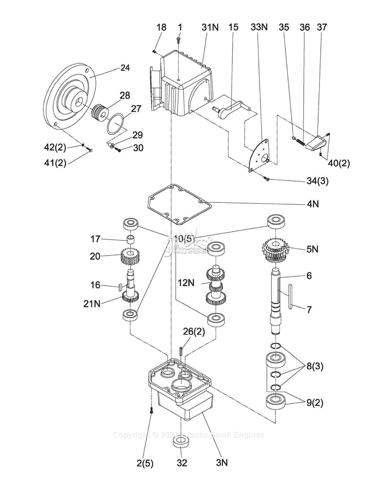 Jet Tools HBS-812G 8x12-inch Gear Head Horizontal Band Saw 413460 Parts ...