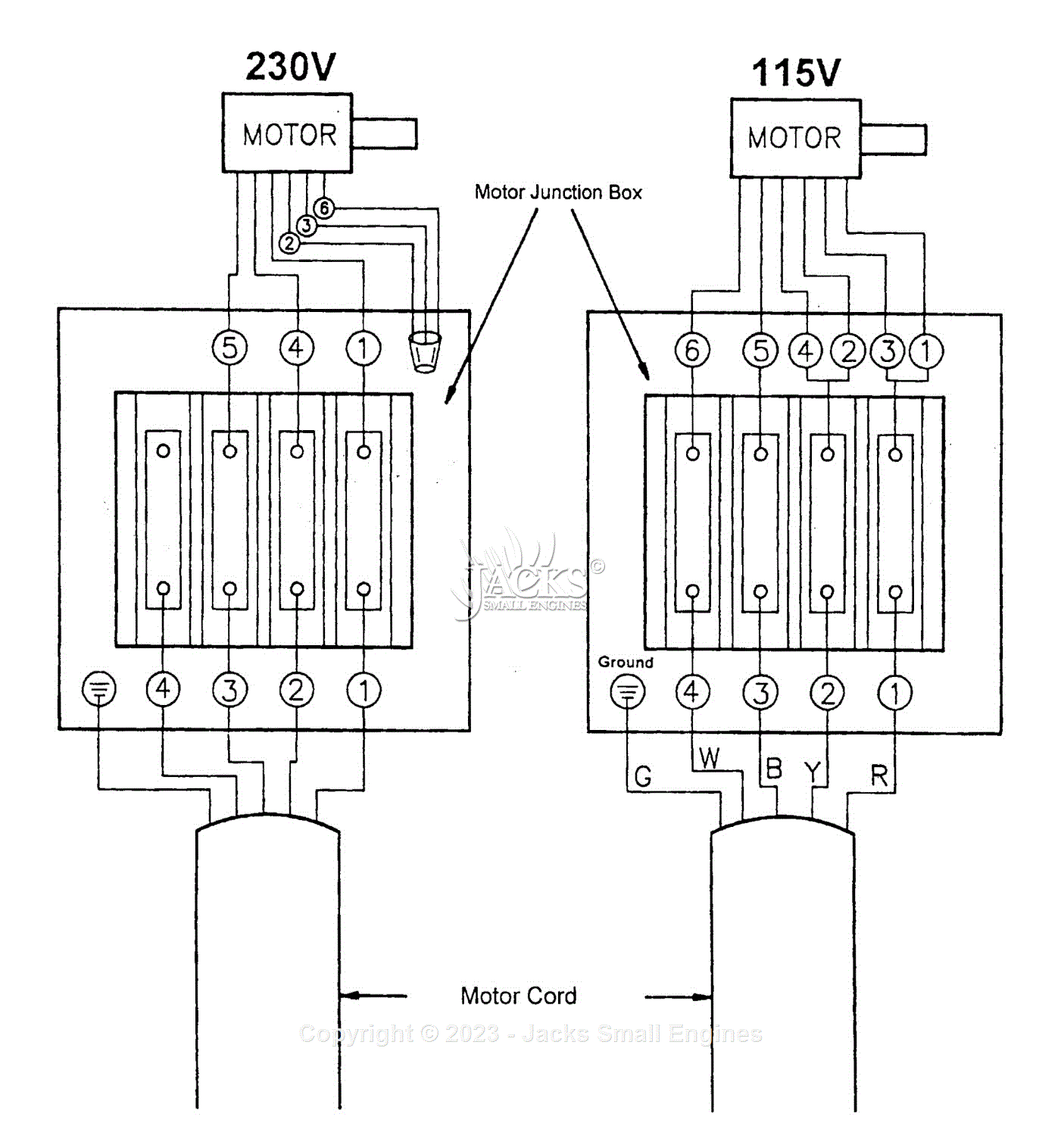 Jet Tools JWS-22CS Spindle Shaper 708320 Parts Diagram for Electrical ...