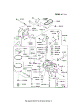 Kawasaki Fc290v Ds15 4 Stroke Engine Fc290v Parts Diagrams