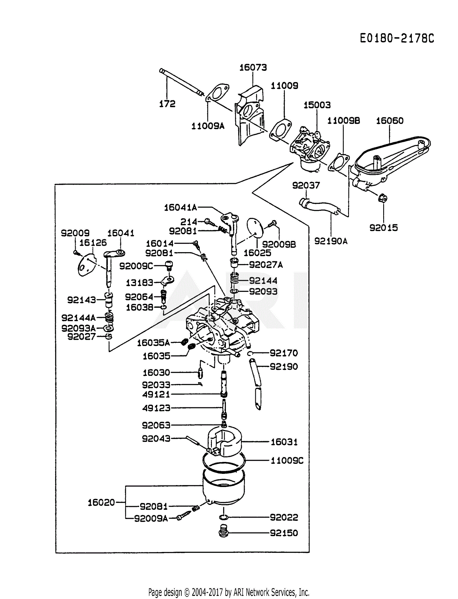 Wiring Diagram Database: 23 Hp Kawasaki Engine Carburetor Diagram