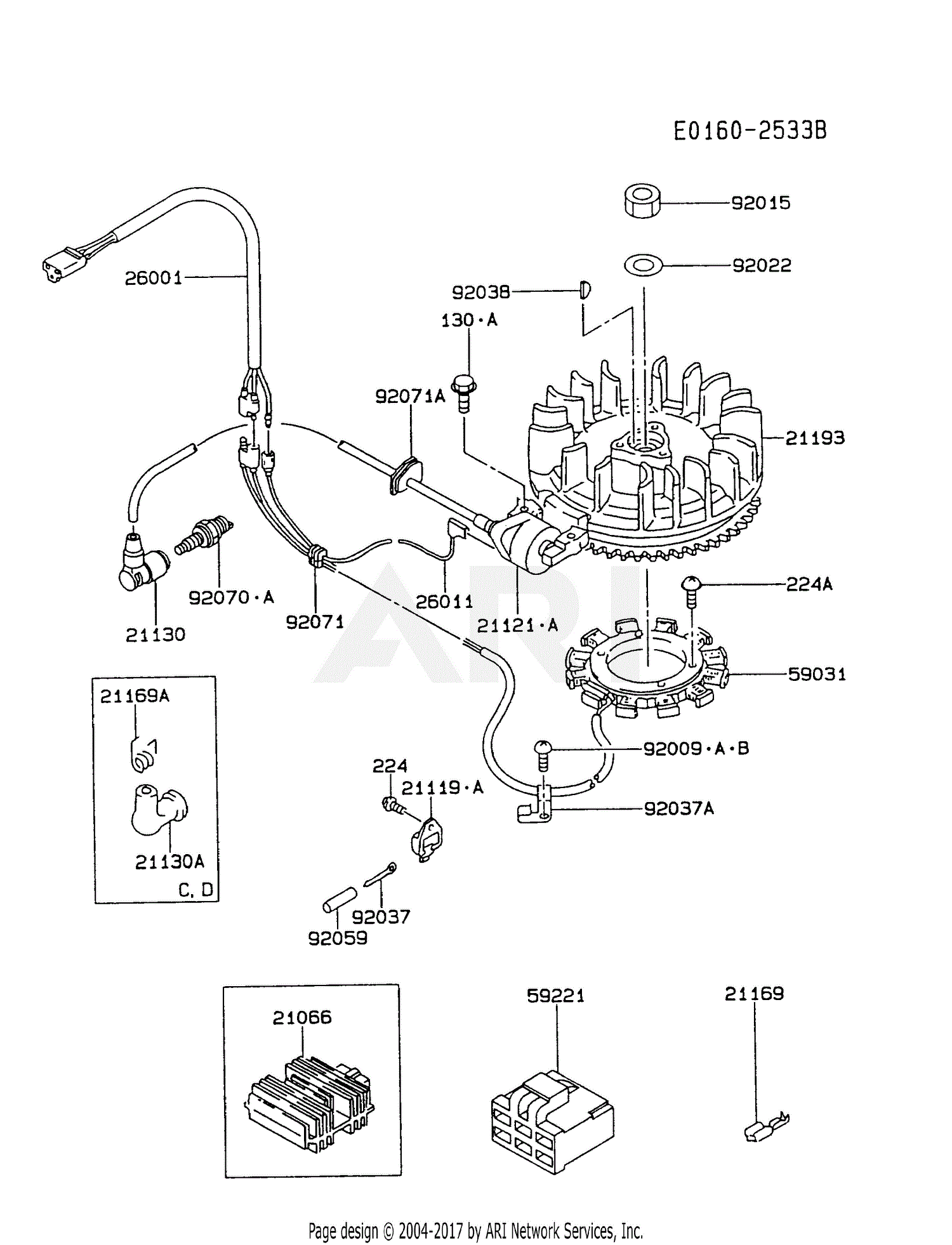 Kawasaki Fc420v Engine Diagram