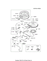 Kawasaki Fc540v Bs03 4 Stroke Engine Fc540v Parts Diagram For Cylinder Crankcase