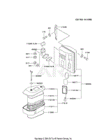 Kawasaki Fc540v Es16 4 Stroke Engine Fc540v Parts Diagrams