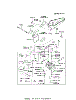 Kawasaki Fc540v Gs03 4 Stroke Engine Fc540v Parts Diagrams