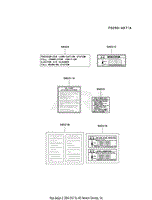 Kawasaki FD590V-AS08 4 Stroke Engine FD590V Parts Diagrams