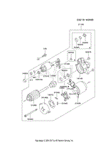 Kawasaki FD620D-AS03 4 Stroke Engine FD620D Parts Diagrams