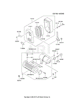 Kawasaki FE120G-DS00 4 Stroke Engine FE120G Parts Diagram for CARBURETOR