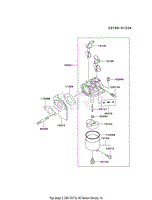 Kawasaki Fe290d As18 4 Stroke Engine Fe290d Parts Diagram For Lubrication Equipment