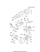 Kawasaki Fe290d As18 4 Stroke Engine Fe290d Parts Diagram For Piston Crankshaft