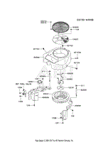 Dekan batteri kvarter Kawasaki FH430V-AS09 4 Stroke Engine FH430V Parts Diagrams