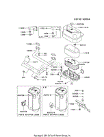 genetisk vinder tæmme Kawasaki FH430V-AS28 4 Stroke Engine FH430V Parts Diagram for  FUEL-TANK/FUEL-VALVE