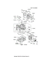 FH430V-DS22 4 Stroke Engine Parts Diagrams