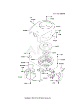 Kawasaki FH451V-AS09 4 Stroke Engine FH451V Parts Diagram ... kawasaki fh500v engine diagram 