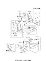 Kawasaki FH500V-AS10 4 Stroke Engine FH500V Parts Diagrams