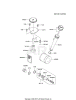 Kawasaki 4 Stroke FH500V Diagram for LUBRICATION-EQUIPMENT