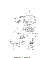 Kawasaki FH500V-HS10 4 Stroke Engine FH500V Parts Diagrams