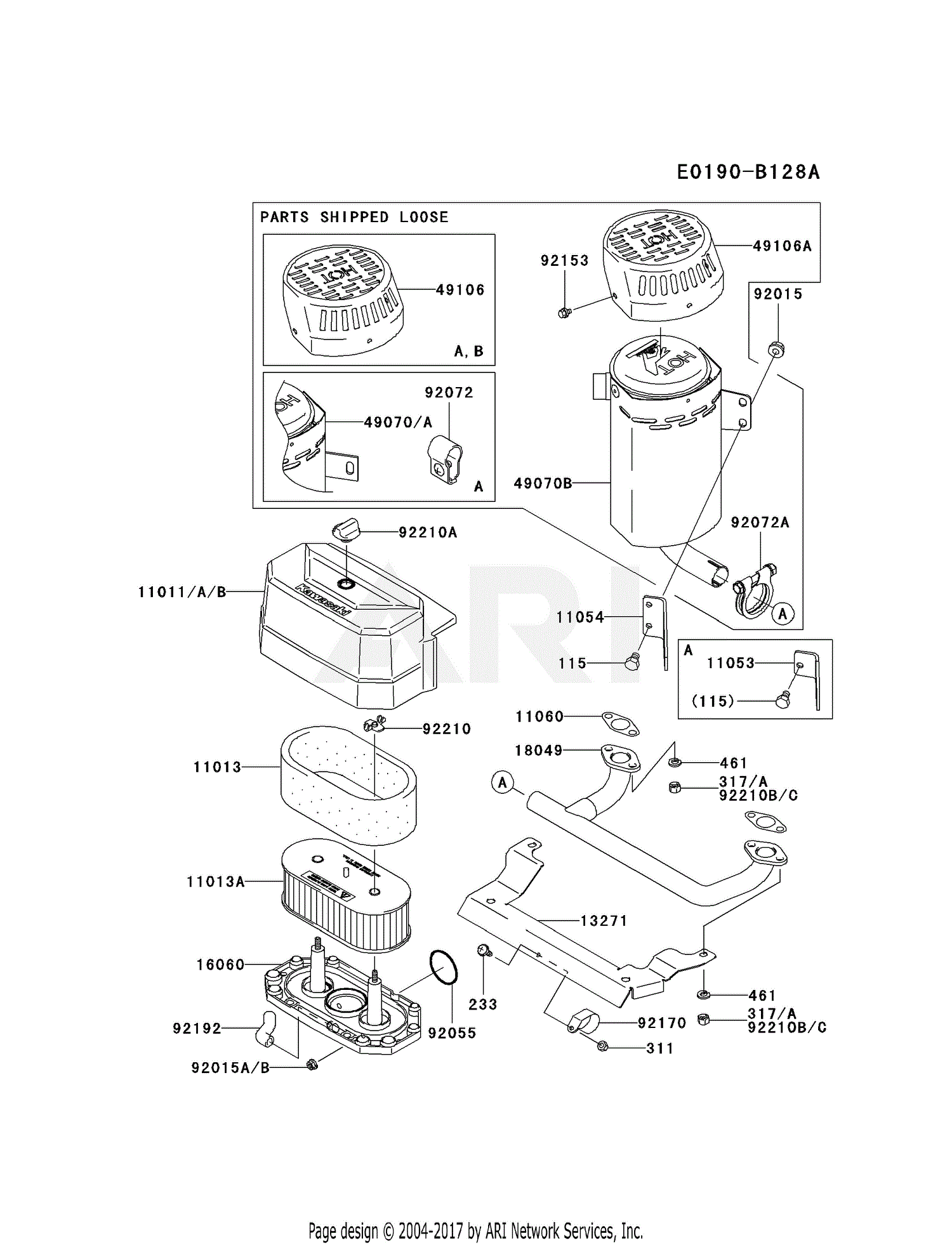 Kawasaki Fh580v Engine Parts