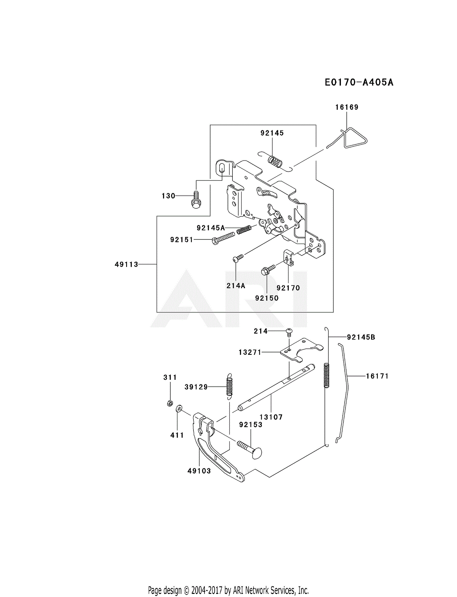 Kawasaki FH680V-AS32 4 Stroke Engine FH680V Parts Diagram for CONTROL