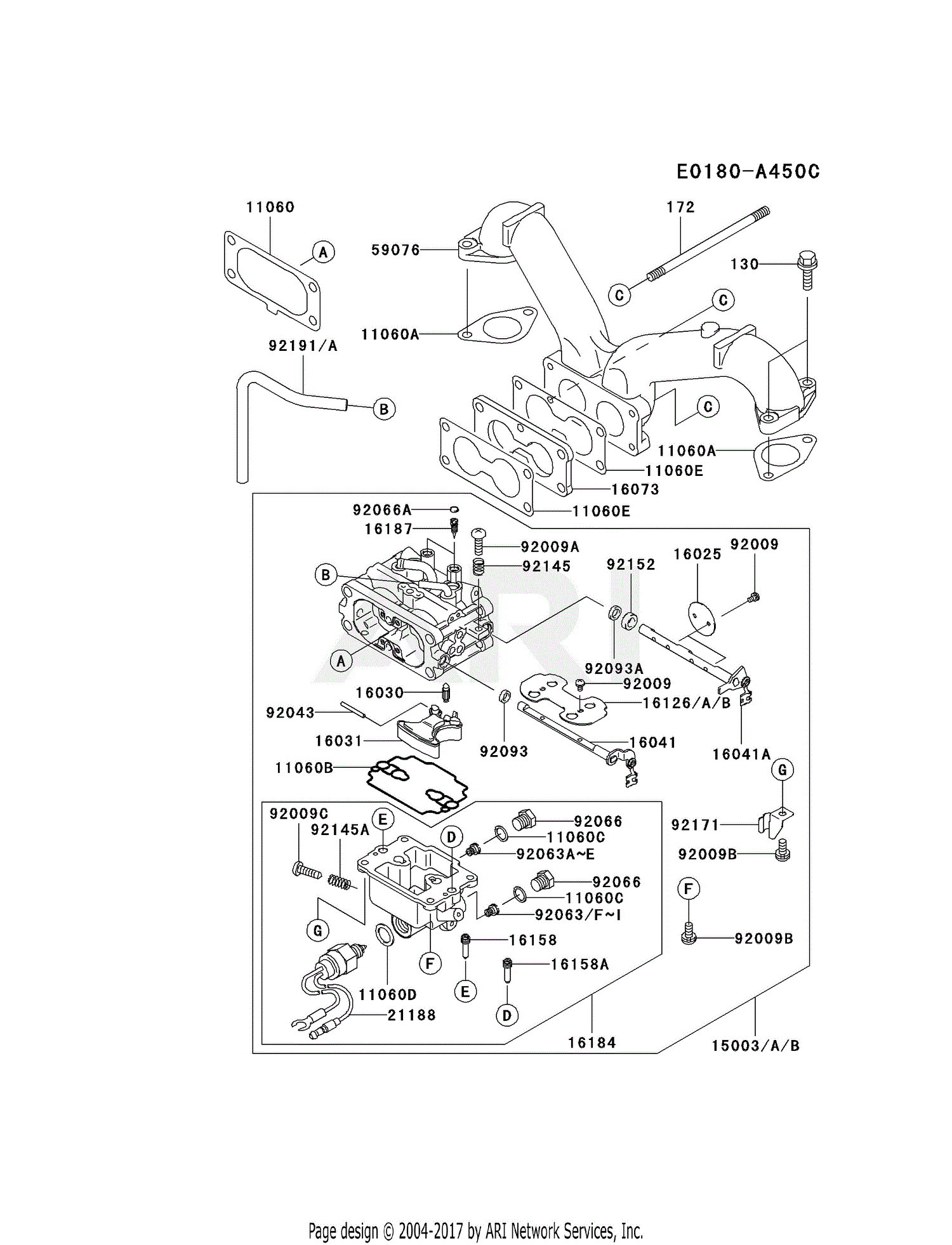 Kawasaki Fh V Engine Parts Diagrams