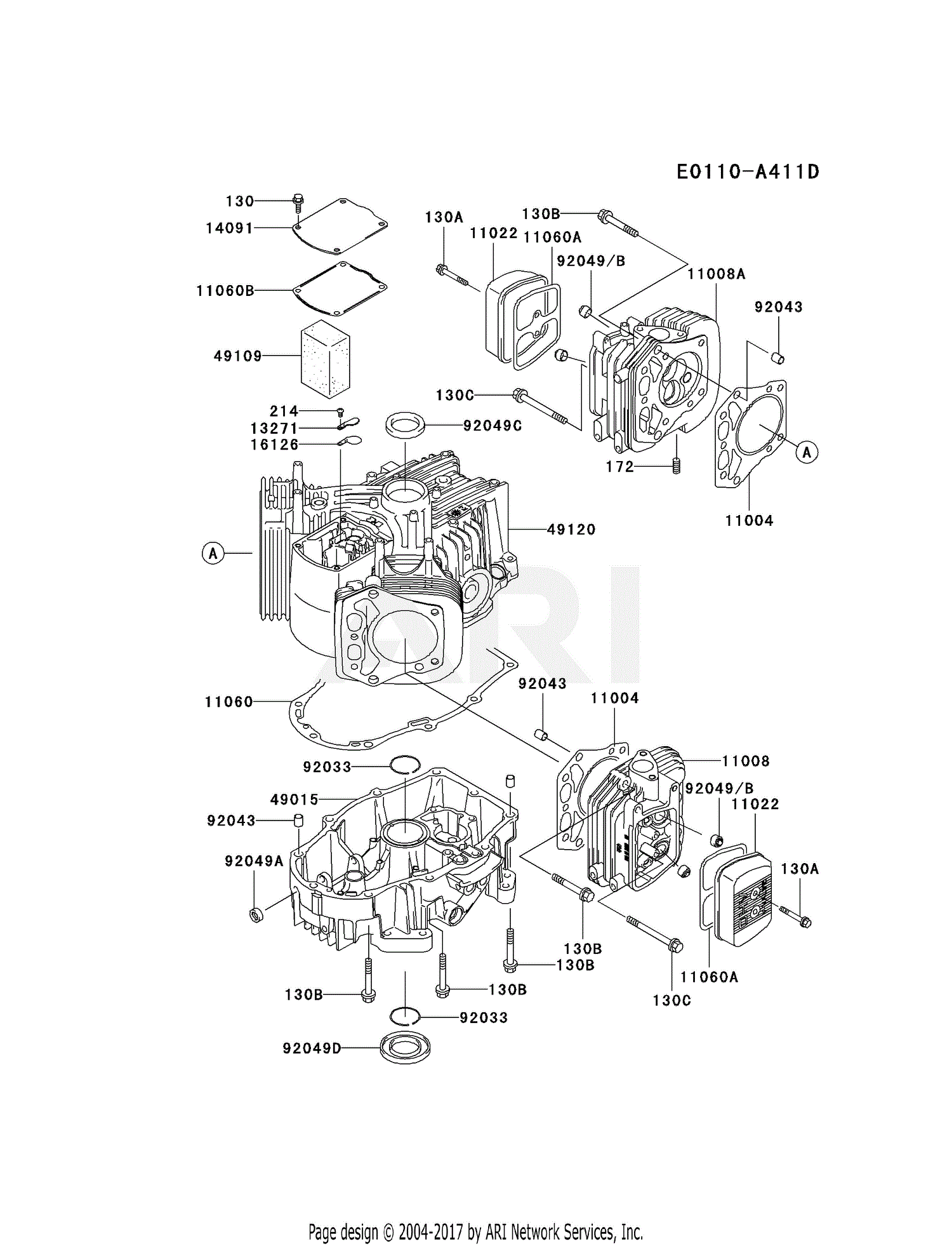 Kawasaki 25 Hp Fh721v Parts