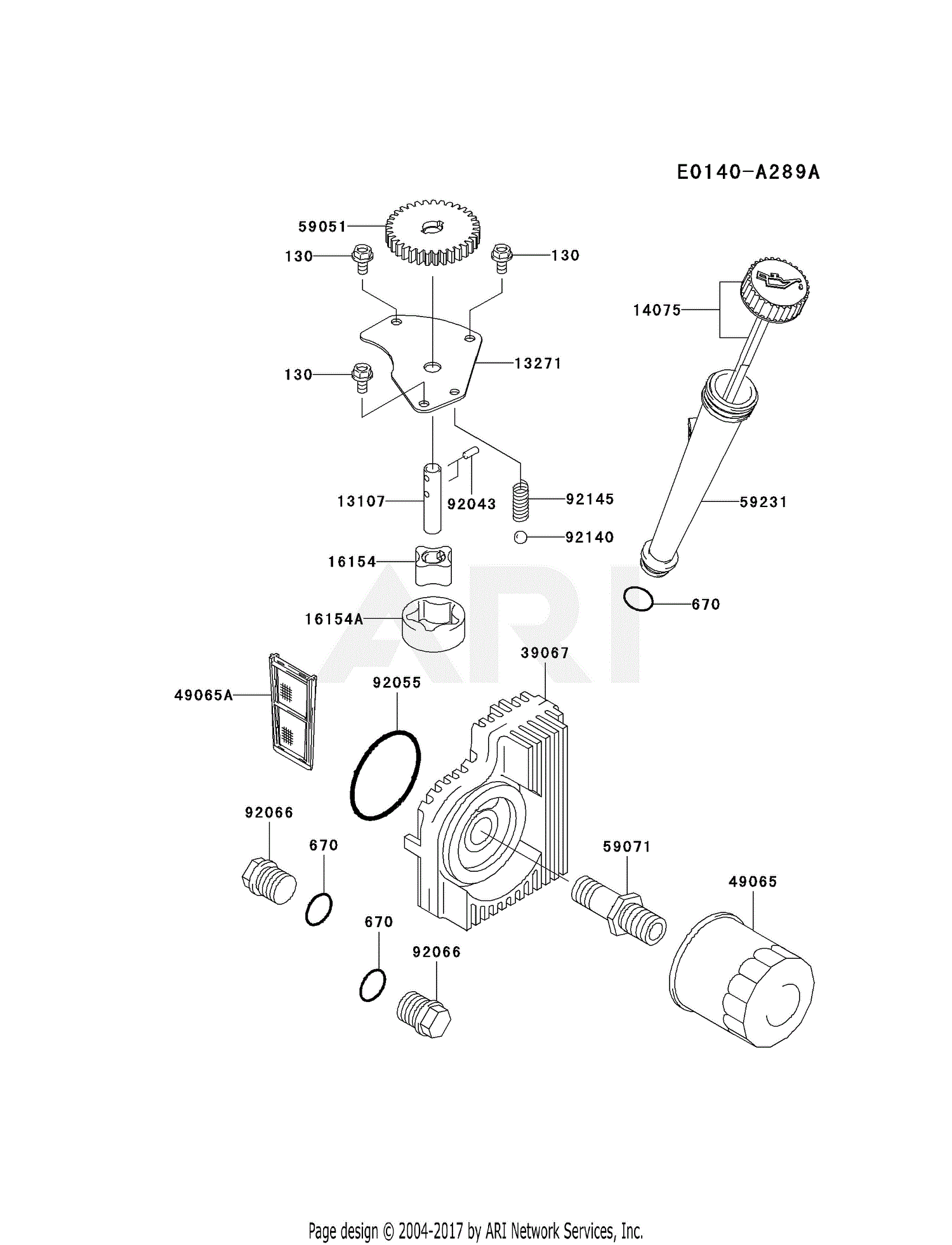 Kawasaki FH721V-BS30 4 Stroke Engine FH721V Parts Diagram for ...