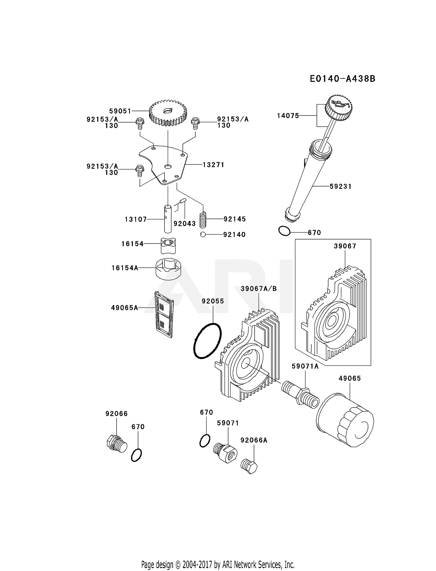 Kawasaki FH721V-CS33 4 Stroke Engine FH721V Parts Diagram for ...